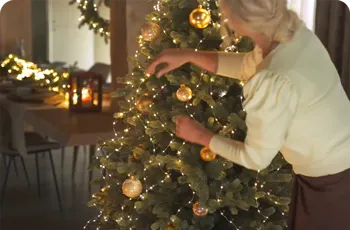 видео инструкция: как повесить гирлянду micro-led на новогоднюю елку